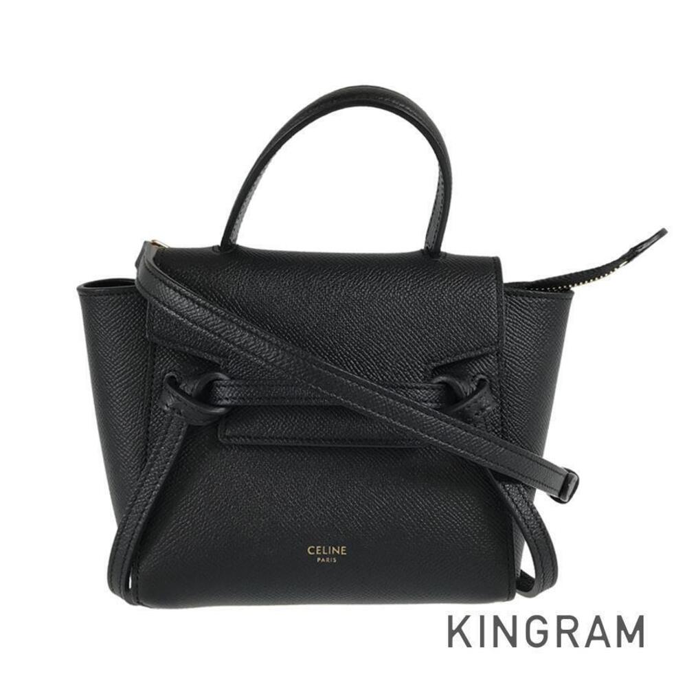 Celine Belt Body Waist Crossbody Bag Pico Leather Handbag